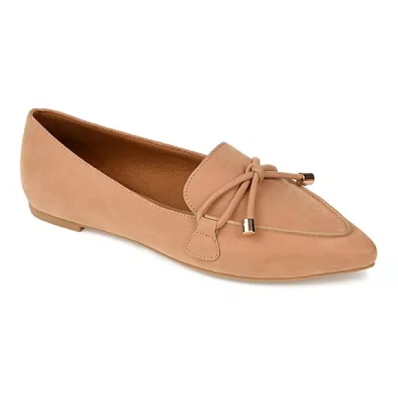 Journee Collection Tan Muriel Women's Flats size 8 - Picture 1 of 12